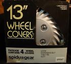 00068-88 Automotive Accesories Manufacturers Inc New Silver Hub Caps Wheel Covers
