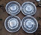 01612484 Cadillac Set Of Oem Fleetwood Rwd Wire Spoke Hubcaps Wheel