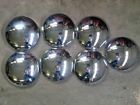 048-6383 Barjan Vintage Chrome Rear Truck Hubcap Old Stock
