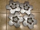 08402-24810 Toyota Lexus Twisted Silver Wheel Covers Hubcap Set Rim Center