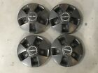 10027042 Pontiac Set Firebird Center Caps Hubcaps Pn Black
