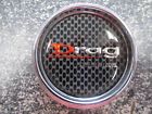 11881570f-1 Drag Extreme Alloys One Alloy Wheels Center Cap Chrome Carbon