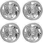 134-16c Unbranded Dodge Ram Wheel Covers Chromed Plastic Set Of Free