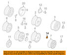 15661129 Gm Oem-wheel Center Cap