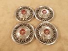 8182838485 1623577 Cadillac Eldorado Seville Inch Wire Spoke Hub Caps Oem