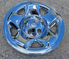 6947pc16to 16inch New Chrome Wheel Skins Imposters 4 Fits Toyota Tacoma 6 Lug Steel 2007-21