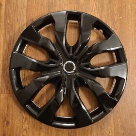 16inch Set Of 4 Black Wheel Covers Snap On Full Hub Caps Fits R16 Tire And Steel Rim