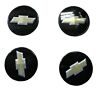 19169609 Gm Chevy Hhr Black Wheel Center Hub Caps Gold Bowtie