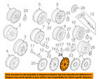 1c0601149agrb Volkswagen Vw Oem Center Cap Hub Cover