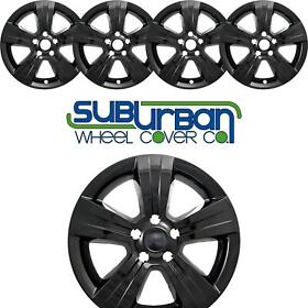 Imp-373blk 2011-2017 Jeep Compass Patriot 17inch 5 Spoke Black Wheel Skins Set 4