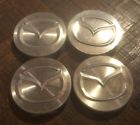 2114 Mazda Center Caps Hubcaps Wheel Emblems Badges Oem Set Of