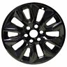 2200gba Pacific Rim Wheel Covers Black Abs Fits Chevy Silverado And