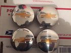 20941994 22837060 20942002 Replacement 4 Center Caps Brushed