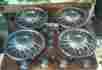 25506533 Buick Set Of Four 1980-1987 Regal 14 Hubcap Wheel Covers Tool Brackets 1084b