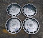 2550856 Cadillac Set Of Oem Deville Eldorado Seville Hubcaps Wheel Covers