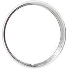 3006-17-1 4 Wheel Vintiques Trim Ring Dia Stainless Ribbed Style