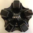 3240 Boss One Used Motorsports Black Custom Rim Wheel Center Hub