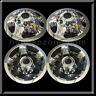 32893290centers Gmc Sierra Dually Chrome Wheel Simulators And Center Caps