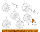 36136763117 Bmw Oem 06-10 M6-wheel