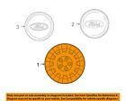 3w7z1130ea Ford Oem 03-11 Crown Victoria