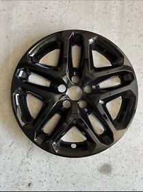 4 Black 13-16 Ford Fusion 17inch Wheel Covers Rim Skins Hub Caps Fits Alloy Wheels