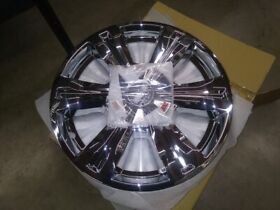 4 Chrome 2016 2017 Gmc Terrain 18inch Wheel Skins Rim Covers Hub Caps Simulators