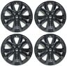 407blk Cci New Chevy Impala Gloss Black Wheel Skins