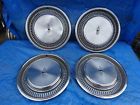 411589 Oldsmobile Hubcap Wheel Cover Hub Cap Oem Used Set