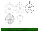 42621-02060 Toyota Genuine Corolla Wheel