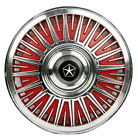 570-00438b 4284067 Dodge Chrysler Single Oem Red Accented Wheel Cover Hubcap