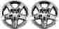 435-17 Cci 2 2011 Chevy Chevrolet Malibu 17 Bolt On Chrome Hubcaps Wheel Covers