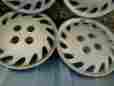 44733-sr4-9600 A600 Honda Oem Set Of 4 1992-00 Civic 14 Bolt-on Hubcaps Wheel Covers