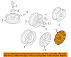 44733snea00 Honda Oem 06-11 Civic Wheels-wheel
