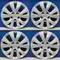 44733-tr0-a01 44733tr0a01 Honda 12-15 Civic 55091 5 V Spoke 15 Hubcaps Refinished Set 4