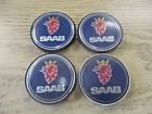 4566311 Saab Genuine Turbo Alloy Wheel Center Caps Hubcaps