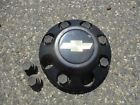 46268 Chevrolet One To Chevy Black Plastic Bolt On Center Cap