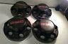 46279 Gmc Sierra Wheel Center Caps Hubcaps Black Lug Factory