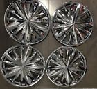 472p Other Set Of Universal Chrome Wheel Covers Hubcaps Pop On