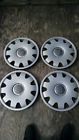 1487 4b0 601 C Audi Base Full Wheel Hub Cap Set