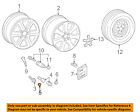 4l0601173a01c Audi Oem Bolt Cap