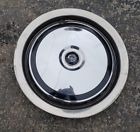 5076-xxx Daimler Rare Euro Spec Insignia Chrome Hubcap Wheel Trim Cover