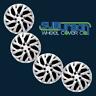 528-16c Cci Toyota Corolla Le Style Bright Chrome Hubcaps New