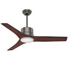 59195 Casablanca Piston Outdoor Ceiling Fan With Led Light