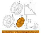 5k0601147fvzn Volkswagen Vw Oem 10-14