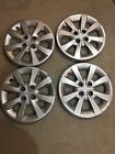 66025 Oem Kia Rio Hubcaps Wheel Covers Factory Set Of