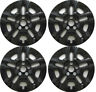 6917blk Jeep Compass Black Liners Skins Caps With Center