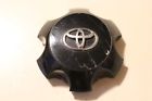 69561 Toyota Spoke Wheel Center Cap Black Chrome