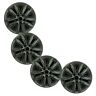 7466-gb Unbranded New Sorento Lx Black Wheel Skins