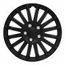 Wh521-14c-b 757558200351 Pilot Automotive All Black Indy Wheel Cover Set