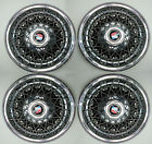 78-87 Buick Regal Century 14 Wire Hubcaps Oem New Nos Set 4